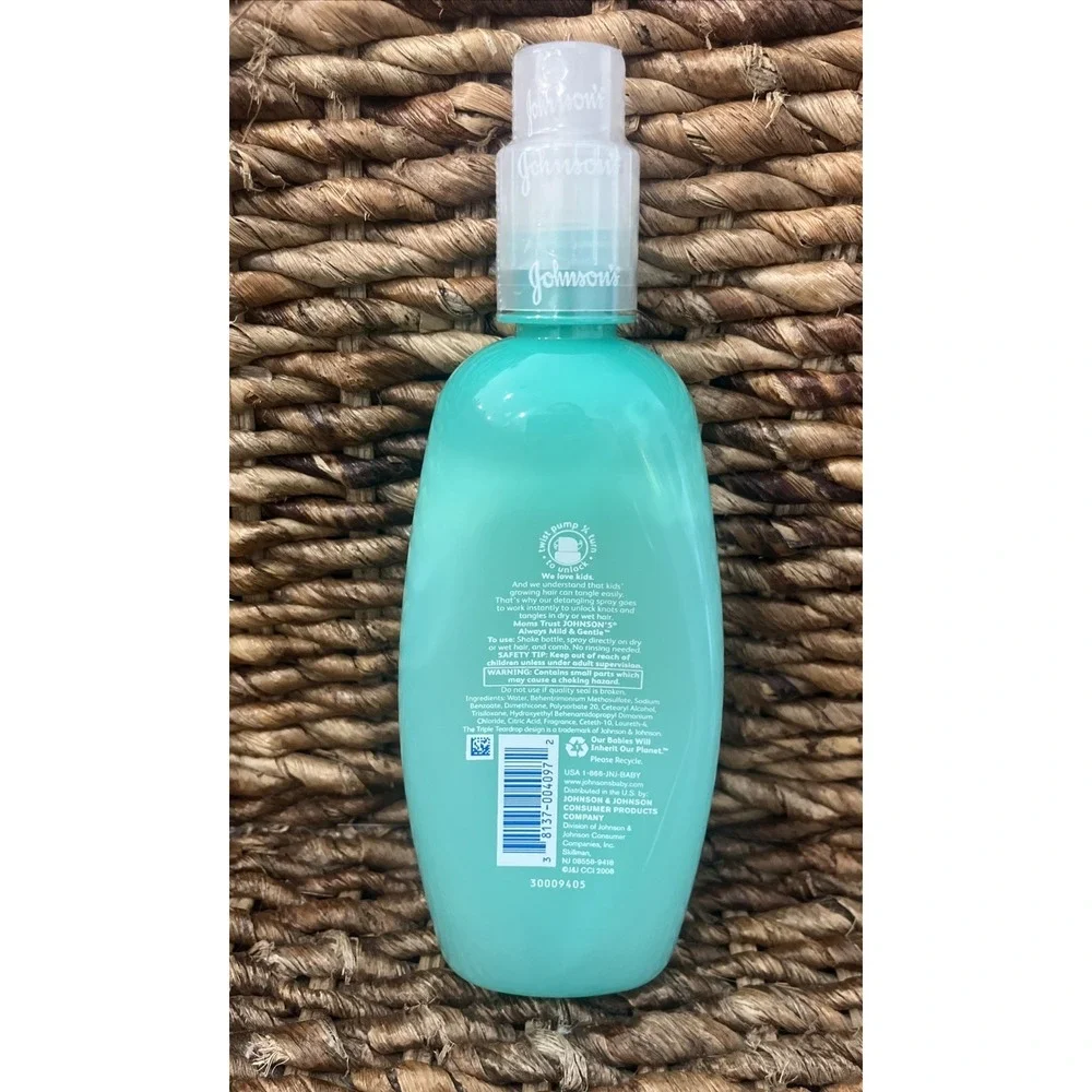 Johnson's ORIGINAL Formula No More Tangles Hair Detangler 10‎ fl oz Sealed NOS